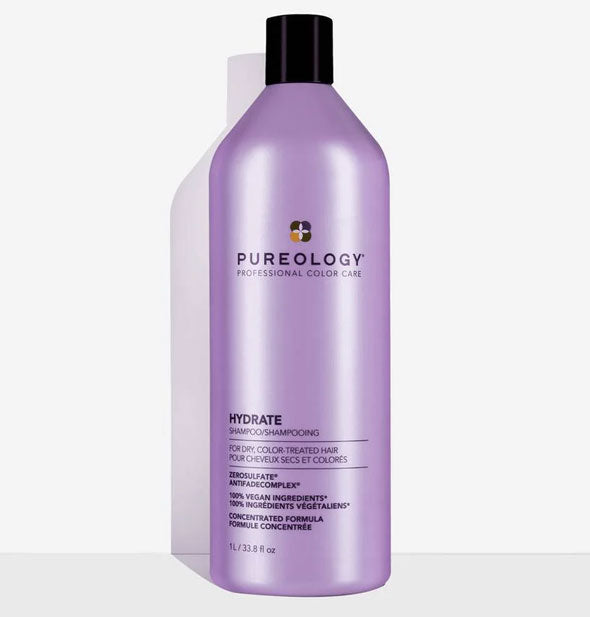 33.8 ounce bottle of Pureology Hydrate Shampoo