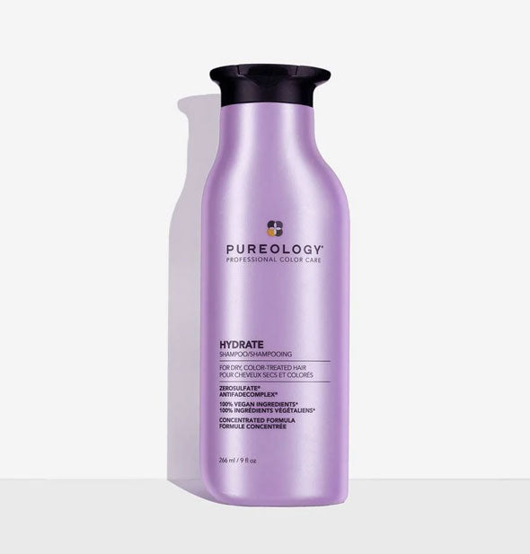 9 ounce bottle of Pureology Hydrate Shampoo
