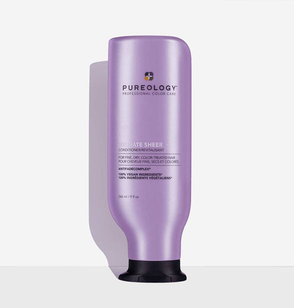 9 ounce bottle of Pureology Hydrate Sheer Conditioner