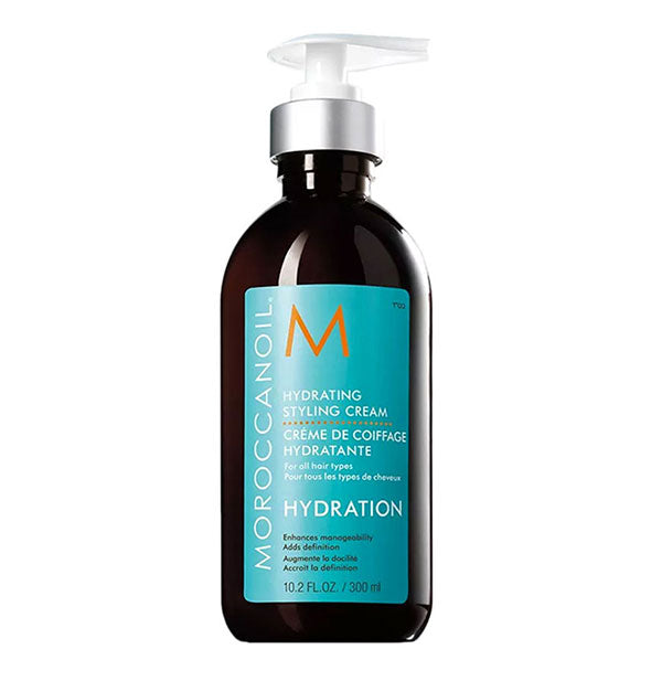 10.2 ounce bottle of Moroccanoil Hydrating Styling Cream