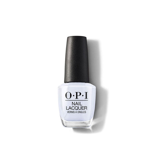 Bottle of very light blueish-purple OPI Nail Lacquer