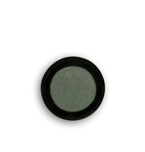 Pot of grayish-green Pops Cosmetics eyeshadow