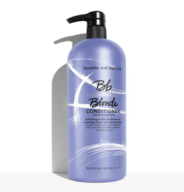 33.8 ounce bottle of Bumble and bumble Illuminated Blonde Conditioner