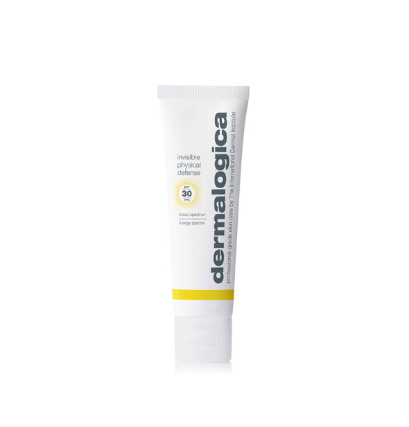 1.7 ounce tube of Dermalogica Invisible Physical Defense sunscreen with SPF 30