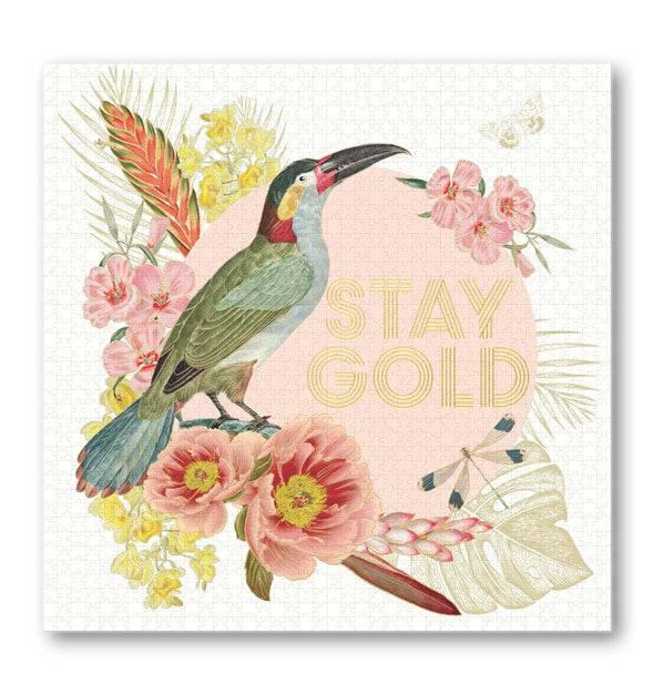 Assembled Toucan Collage jigsaw puzzle