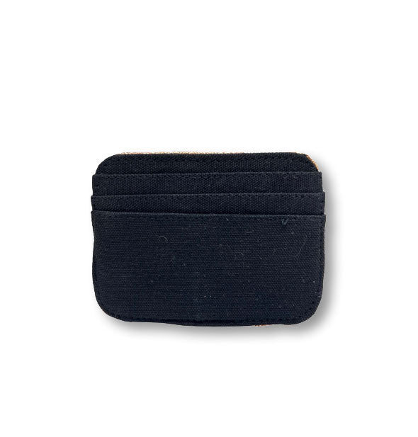 Cloth card holder back with four card slots