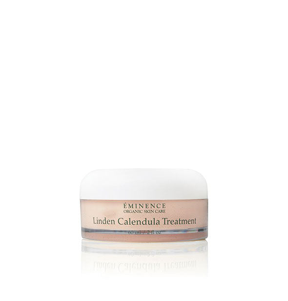 2 ounce pot of Eminence Organic Skin Care Linden Calendula Treatment
