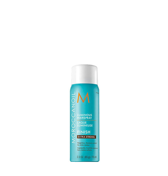 2.3 ounce can of Moroccanoil Luminous Hairspray: Extra Strong hold