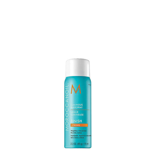 2.3 ounce can of Moroccanoil Luminous Hairspray: Strong hold