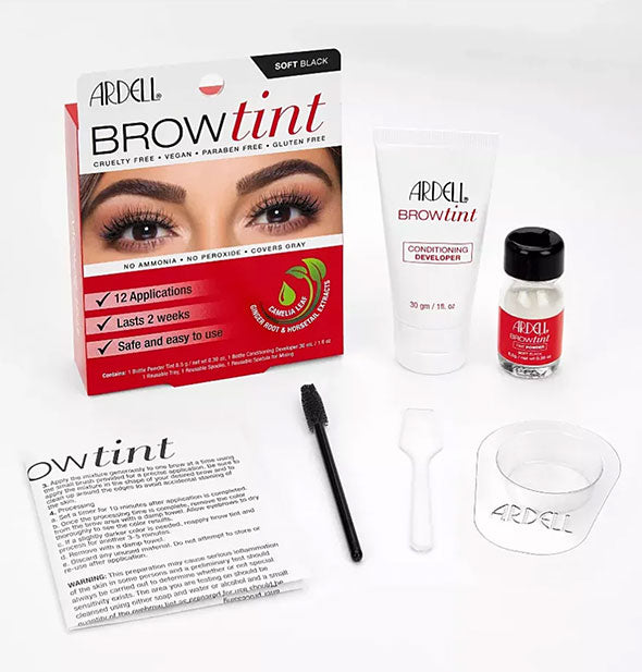 Multiple Colors Brow Tint Kit 12 Applications 