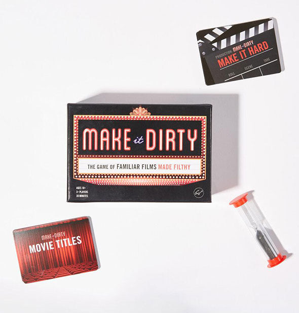 Contents of the Make It Dirty movie game
