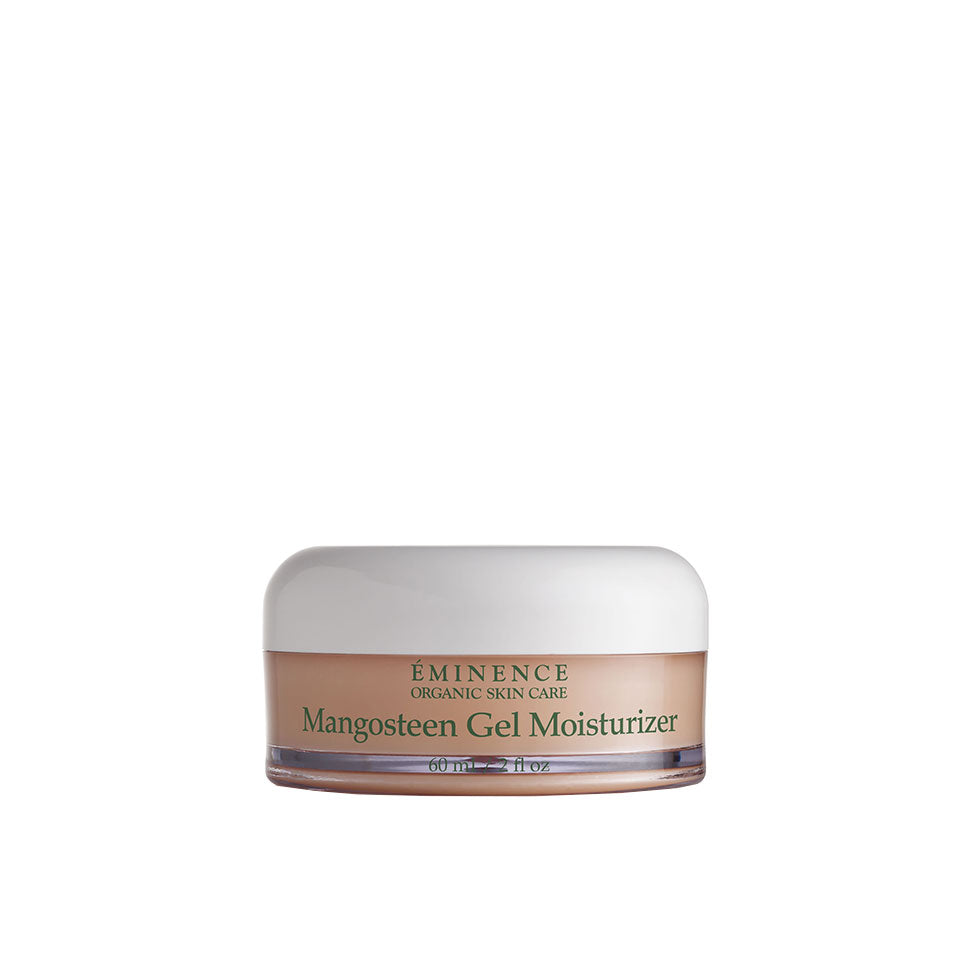 2 ounce pot of Eminence Organic Skin Care Mangosteen Gel Moisturizer