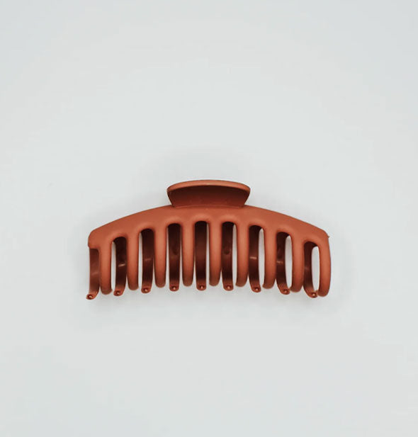 Terracotta claw clip with matte finish