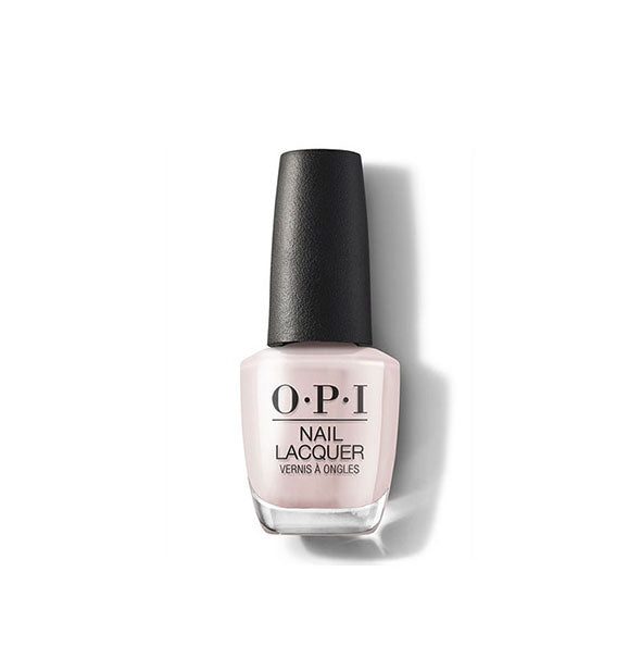 Bottle of off-white OPI Nail Lacquer