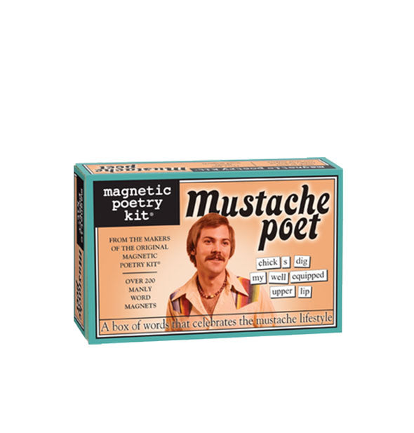 Mustache Poet by Magnetic Poetry Kit