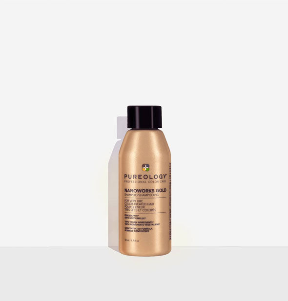 1.7 ounce bottle of Pureology Nanoworks Gold Shampoo