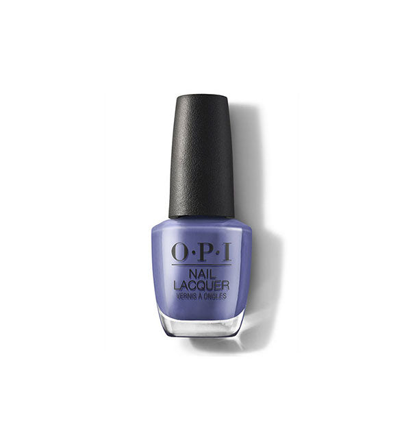 Bottle of gray-blue OPI Nail Lacquer