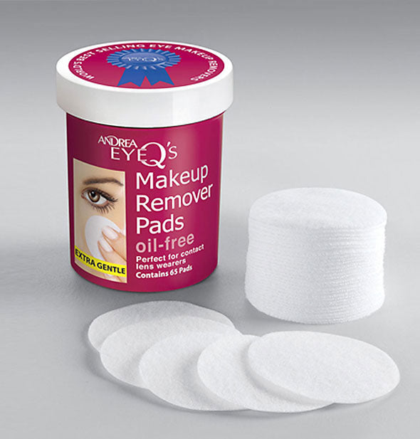 65 Oil Free Extra Gentle Makeup Remover Pads 