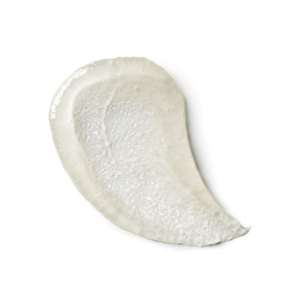 Sample dab of Hempz Original Herbal Sugar Body Scrub shows product consistency