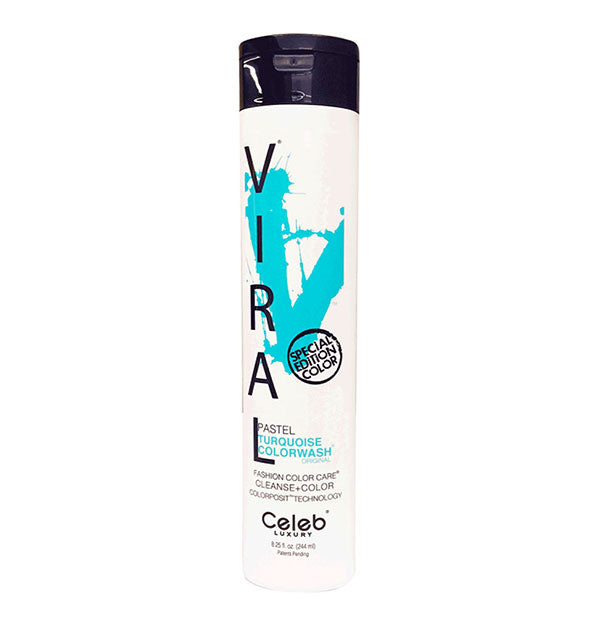 Bottle of Viral Pastel Turquoise Colorwash