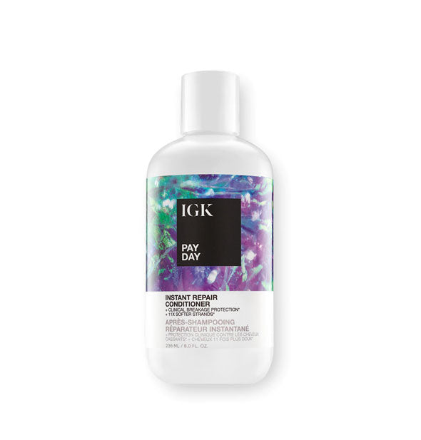 8 ounce bottle of IGK Pay Day Instant Repair Conditioner
