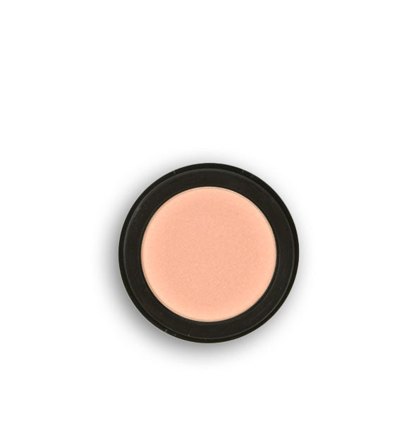 Light peachy-pink pressed powder eyeshadow
