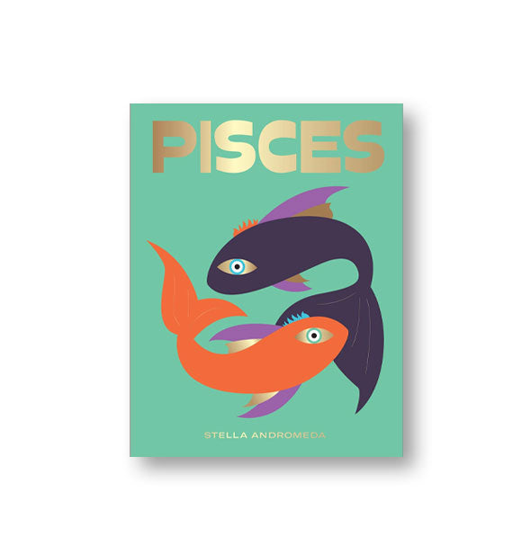 Aqua cover of Pisces by Stella Andromeda with fish illustration