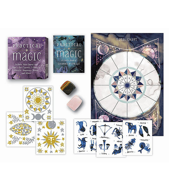 Contents of the Practical Magic kit