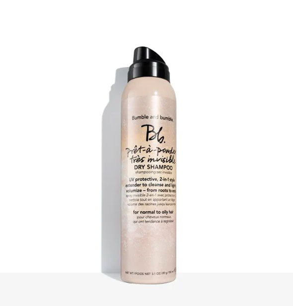 3.1 ounce can of Bumble and bumble Prêt-à-Powder Très Invisible Dry Shampoo