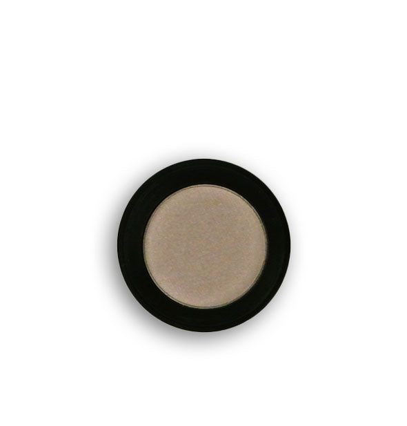 Pot of light grayish-brown Pops Cosmetics eyeshadow