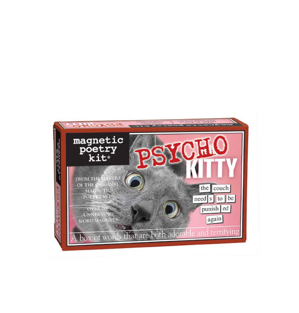 Psycho Kitty by Magnetic Poetry Kit