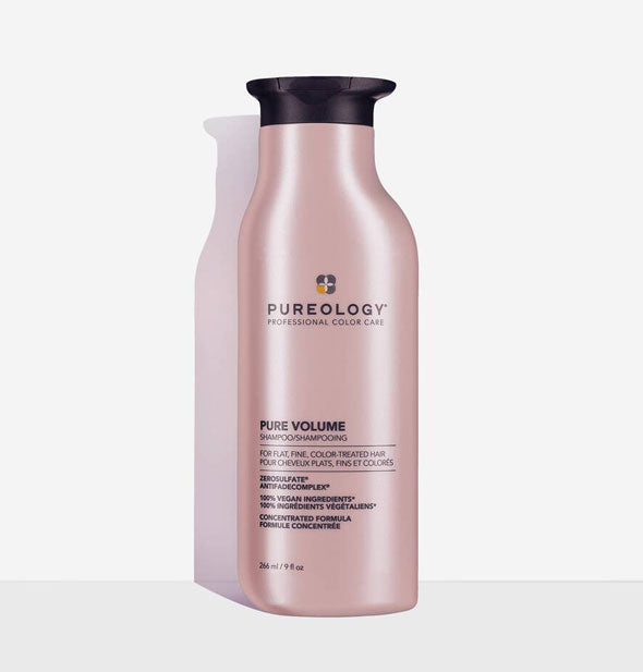 9 ounce bottle of Pureology Pure Volume Shampoo