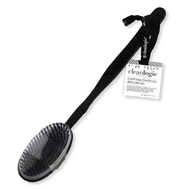 Black Cleanlogic bath brush