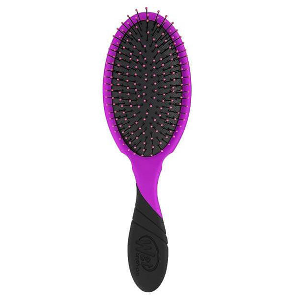 Purple Wet Brush Pro with black cushion and handle
