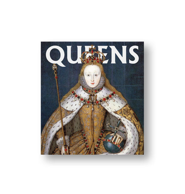 Cover of Queens with historic portrait