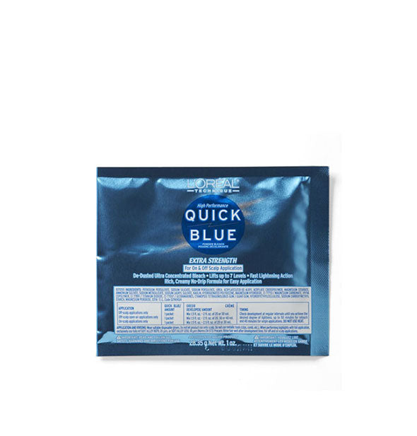L'Oreal Quick Blue foil pakcette for lightening processes