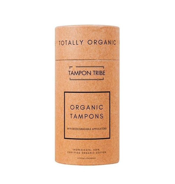 Totally Organic Tampon Tribe Organic Tampons tube
