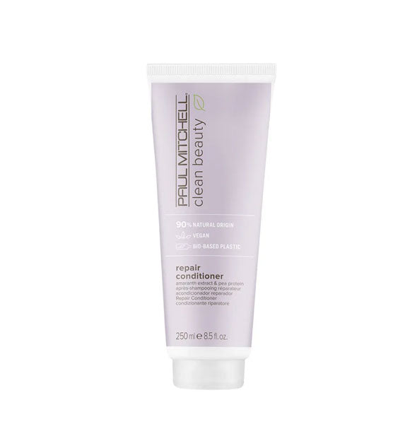 8.5 ounce bottle of Paul Mitchell Clean Beauty Repair Conditioner