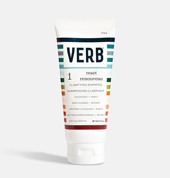 6.8 ounce bottle of Verb Reset Clarifying Shampoo