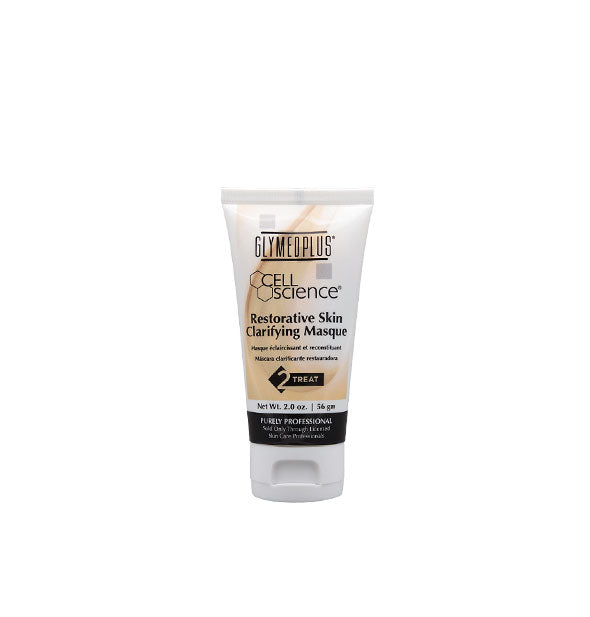 2 ounce bottle of GlyMed Plus Cell Science Restorative Skin Clarifying Masque
