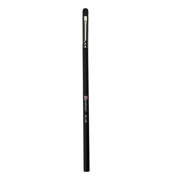 Black Revolution BX-120 makeup brush with small rounded bristle head