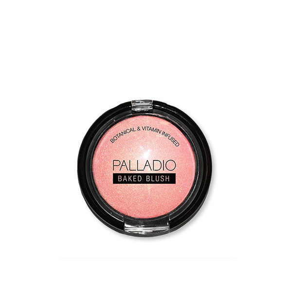 Palladio Baked Blush compact in a light pink shade