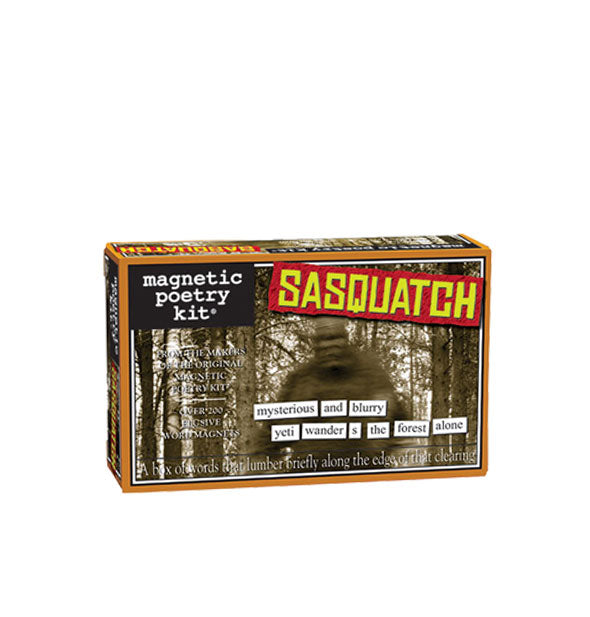 Sasquatch by Magnetic Poetry Kit