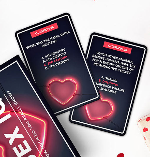 Samples from the Sex IQ Test card deck