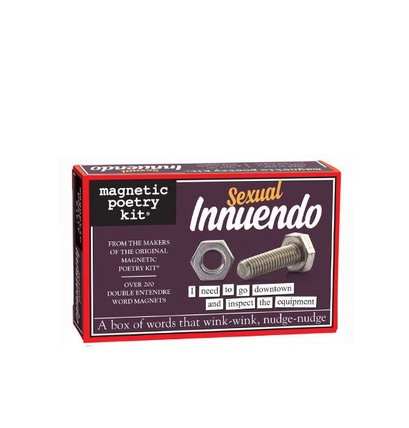 Sexual Innuendo by Magnetic Poetry Kit