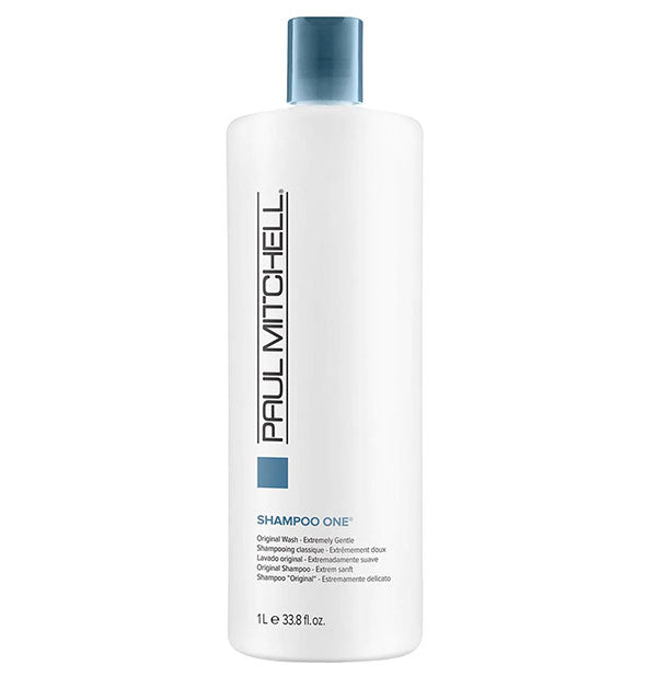 33.8 ounce bottle of Paul Mitchell Shampoo One