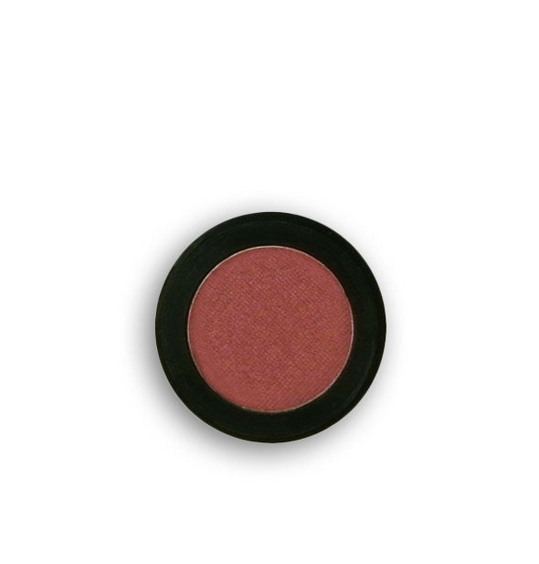 Pot of dark rosy-brown Pops Cosmetics eyeshadow