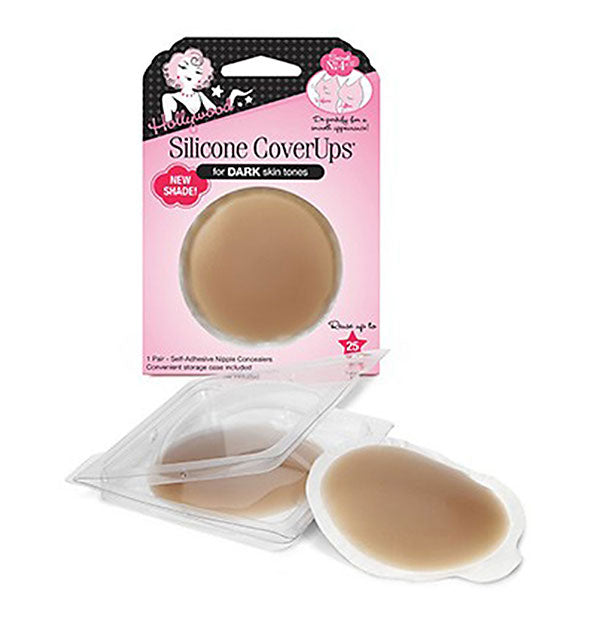 Pack of Silicone CoverUps in dark tone