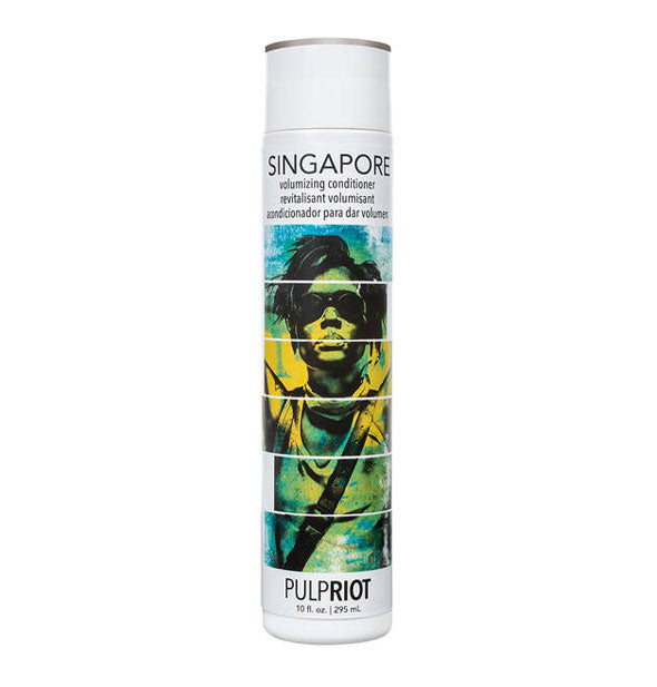 10 ounce bottle of Pulp Riot Singapore Volumizing Conditioner