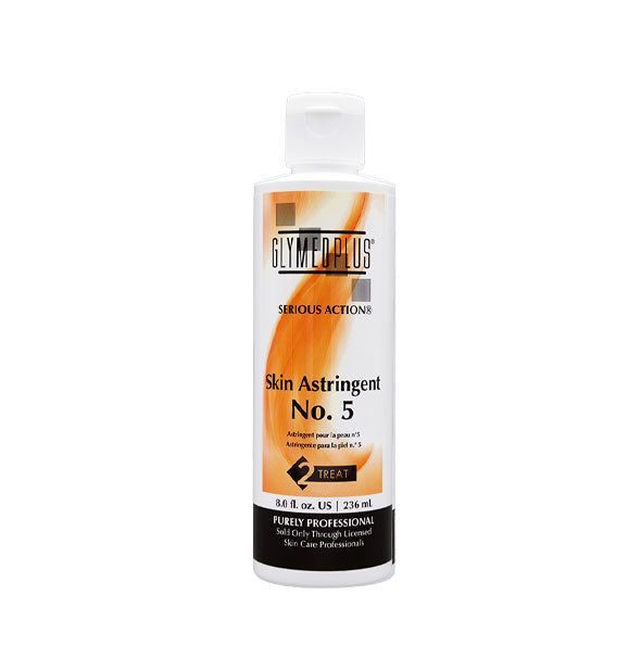 8 ounce bottle of GlyMed Plus Skin Astringent No. 5